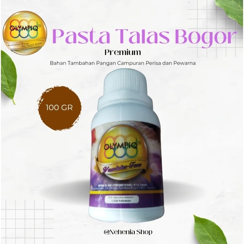 

Pasta Talas Bogor Olympiq 100 gram