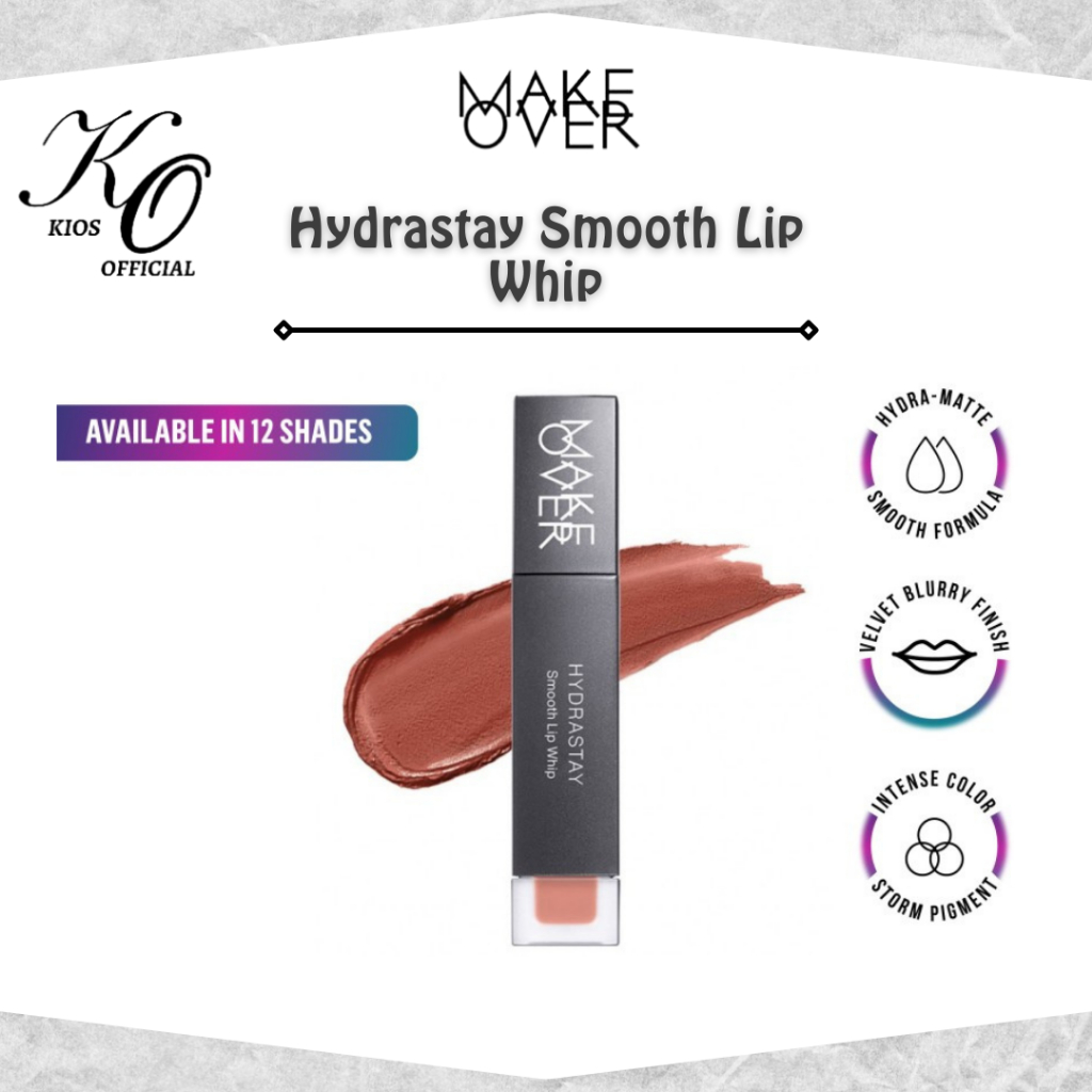 Make Over Hydrastay Smooth Lip Whip 6.5g | Lipcream