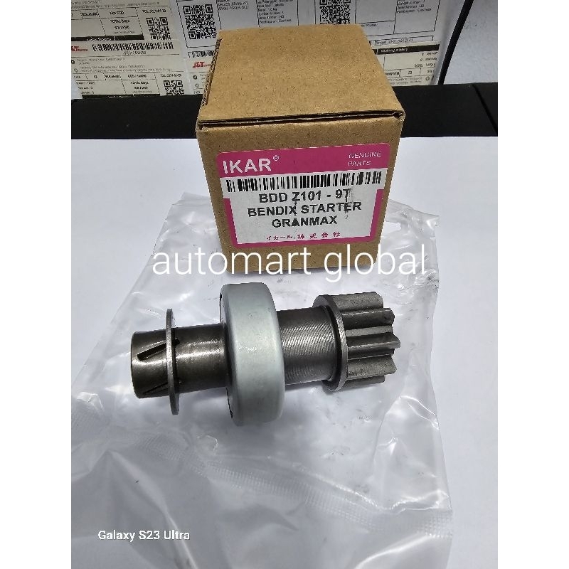 Bendix starter grandmax luxio 8t 9t