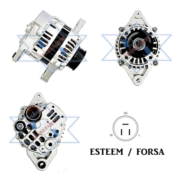 DINAMO AMPERE SUZUKI ALTERNATOR ESCUDO ESTEEM VITARA 1.6 55A