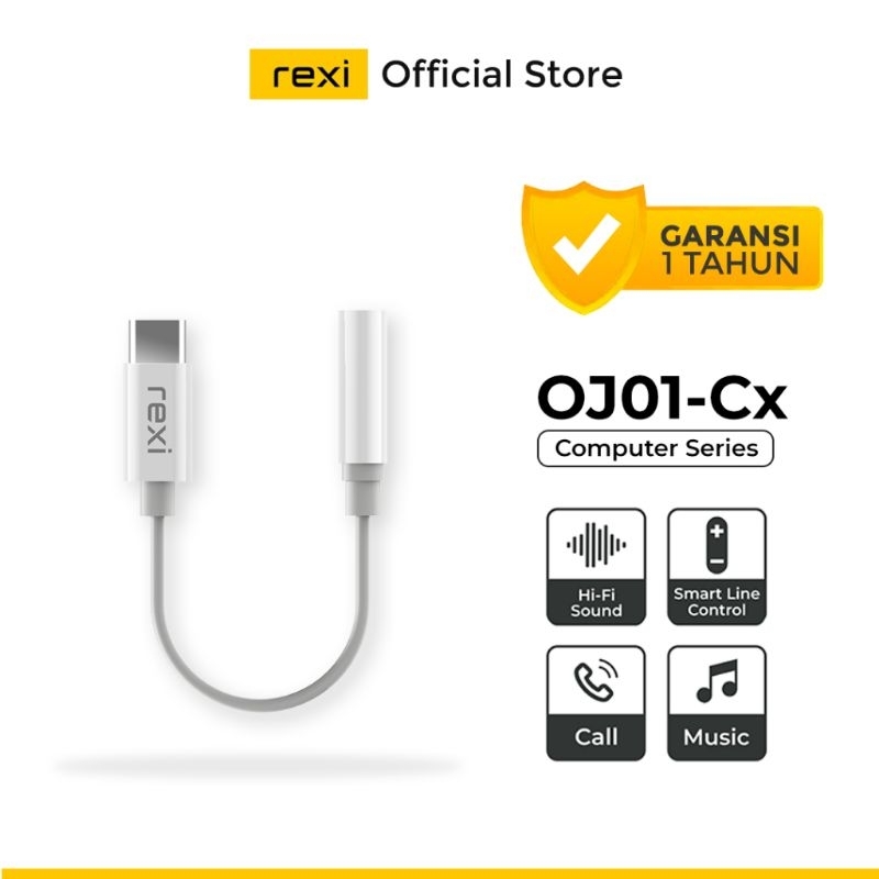 Rexi Type-C to Audio Jack 3.5 mm Adapter