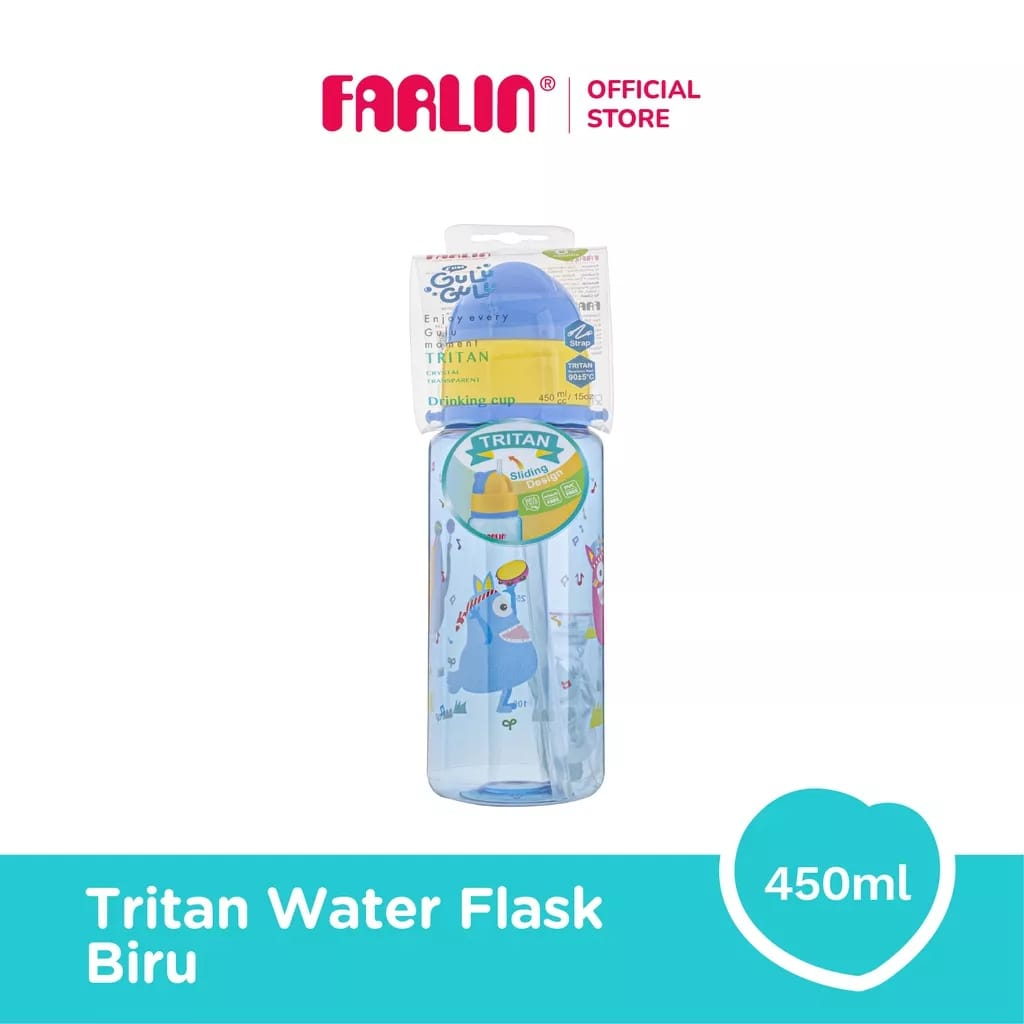 Farlin Tritan Water Flask - Botol Minum Anak