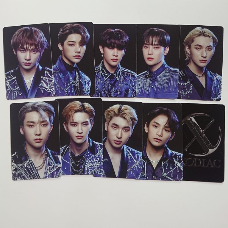 [SET] PHOTOCARD XODIAC "THROW A DICE" PILIH MEMBER