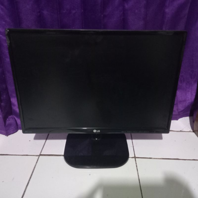 LED MONITOR PC KOMPUTER CCTV GAMING 20 INCH WIDE LG IPS GARANSI