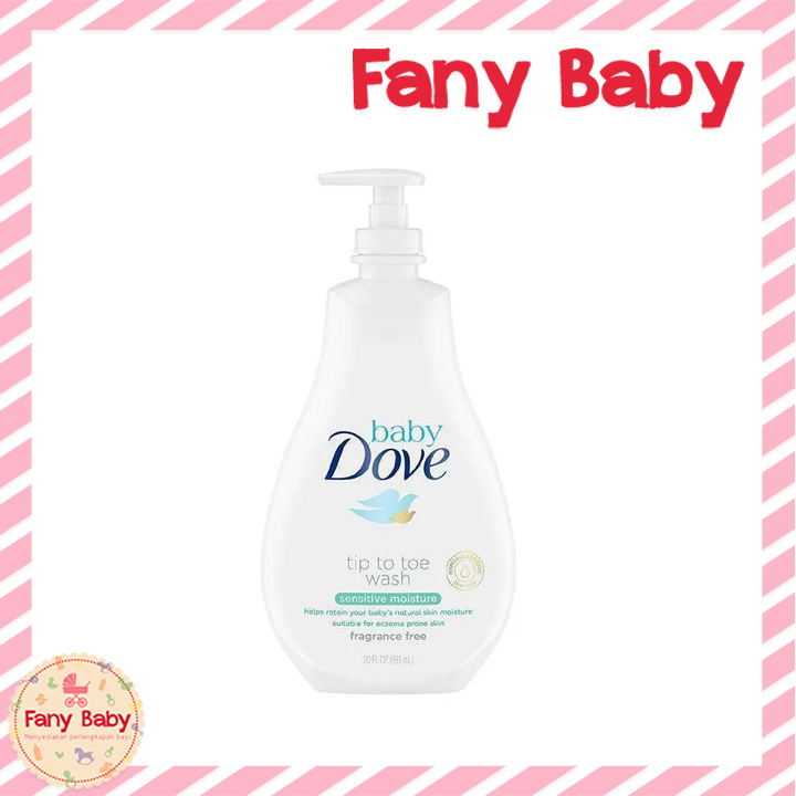 DOVE BABY HAIR TO TOE BABY WASH 591ML