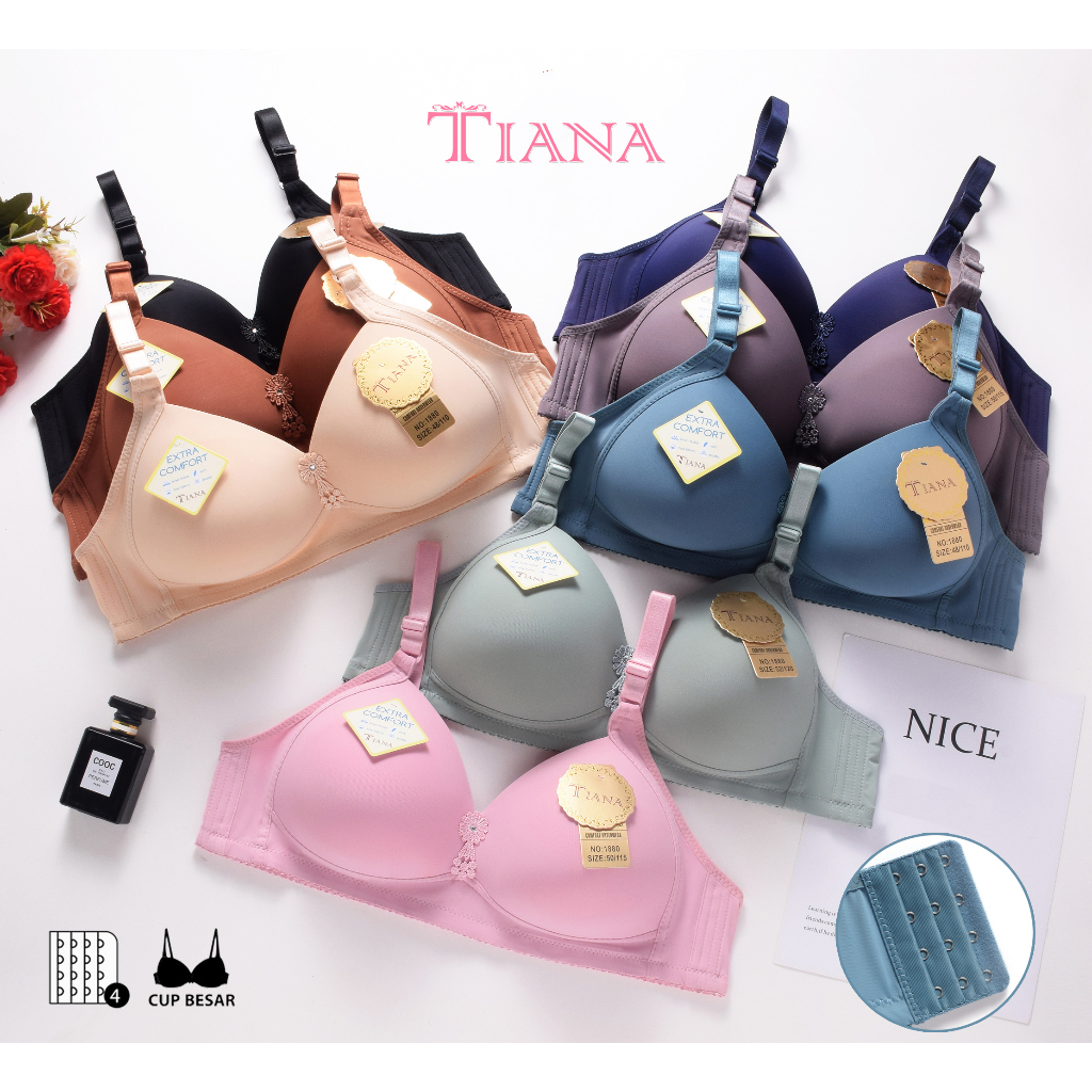 TIANA | BRA Cup Besar Kait 4 Cup C / BH Jumbo / art TN 1880