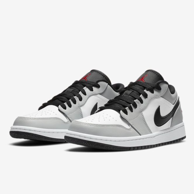 Air Jordan 1 Low Light Smoke Grey 553558-030