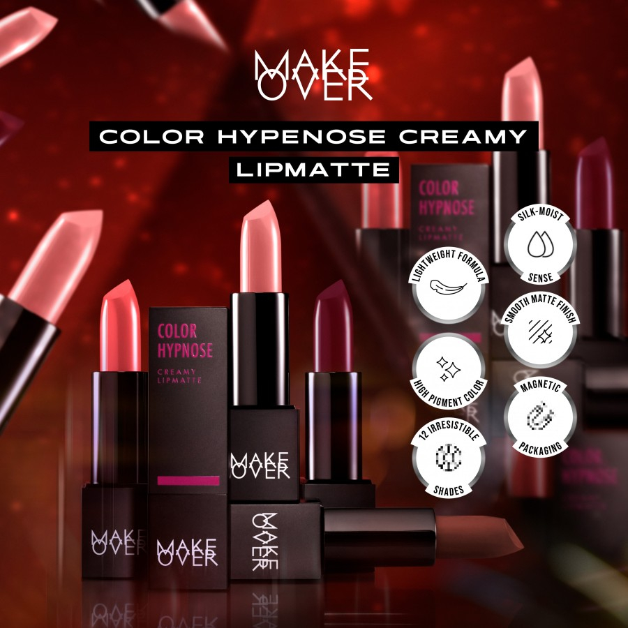 Make Over Color Hypnose Creamy Lipmatte 4.3g | Lipstik