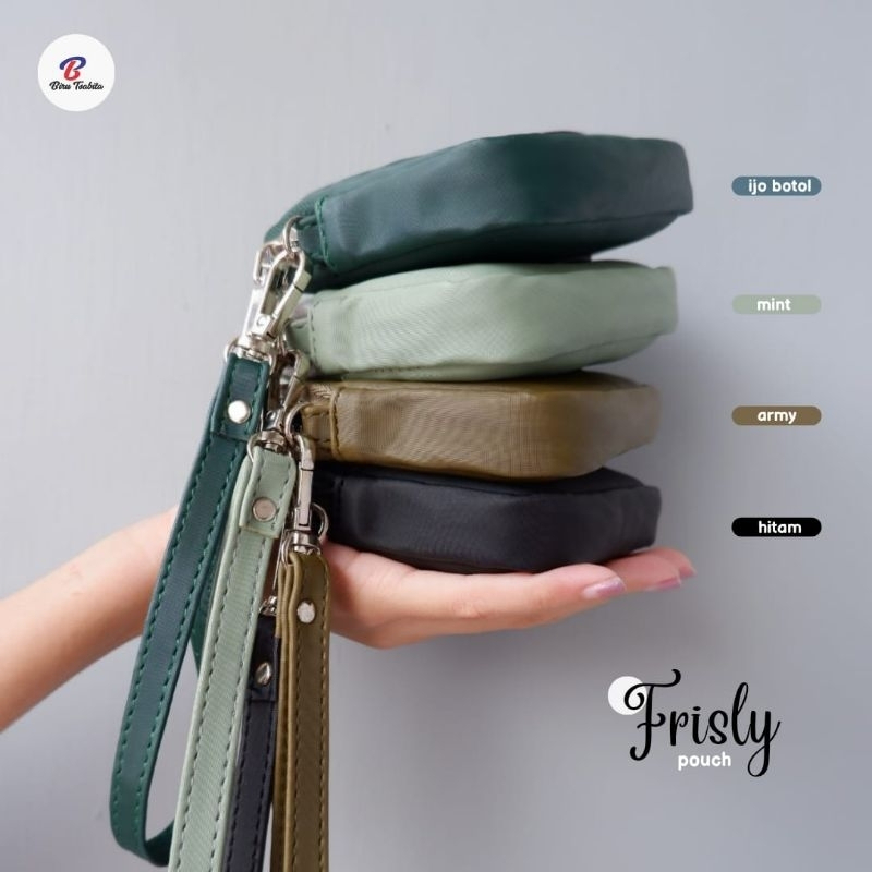 DOMPET POUCH FRISLY DOMPET KOIN DOMPET PRAKTIS FRISLY BY BIRU TSABITA