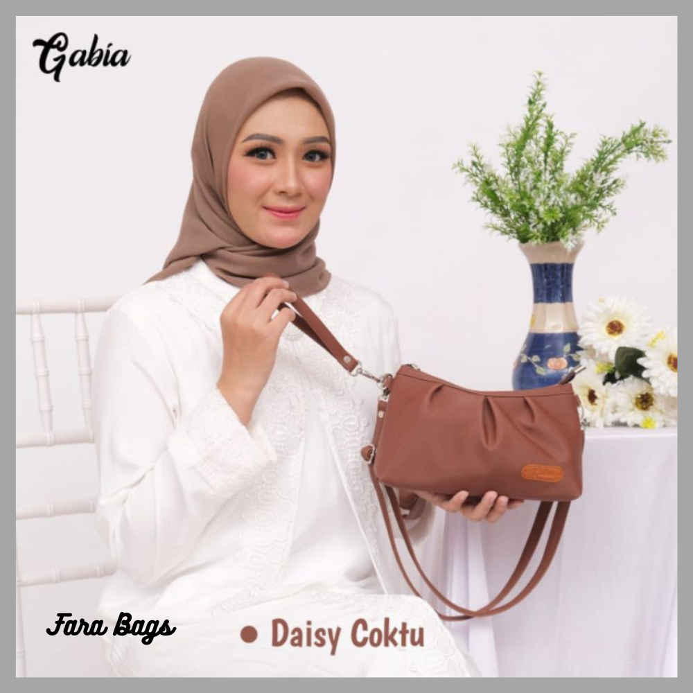 TAS SELEMPANG WANITA DAISY BAG BY GABIA BAHAN ANTI AIR