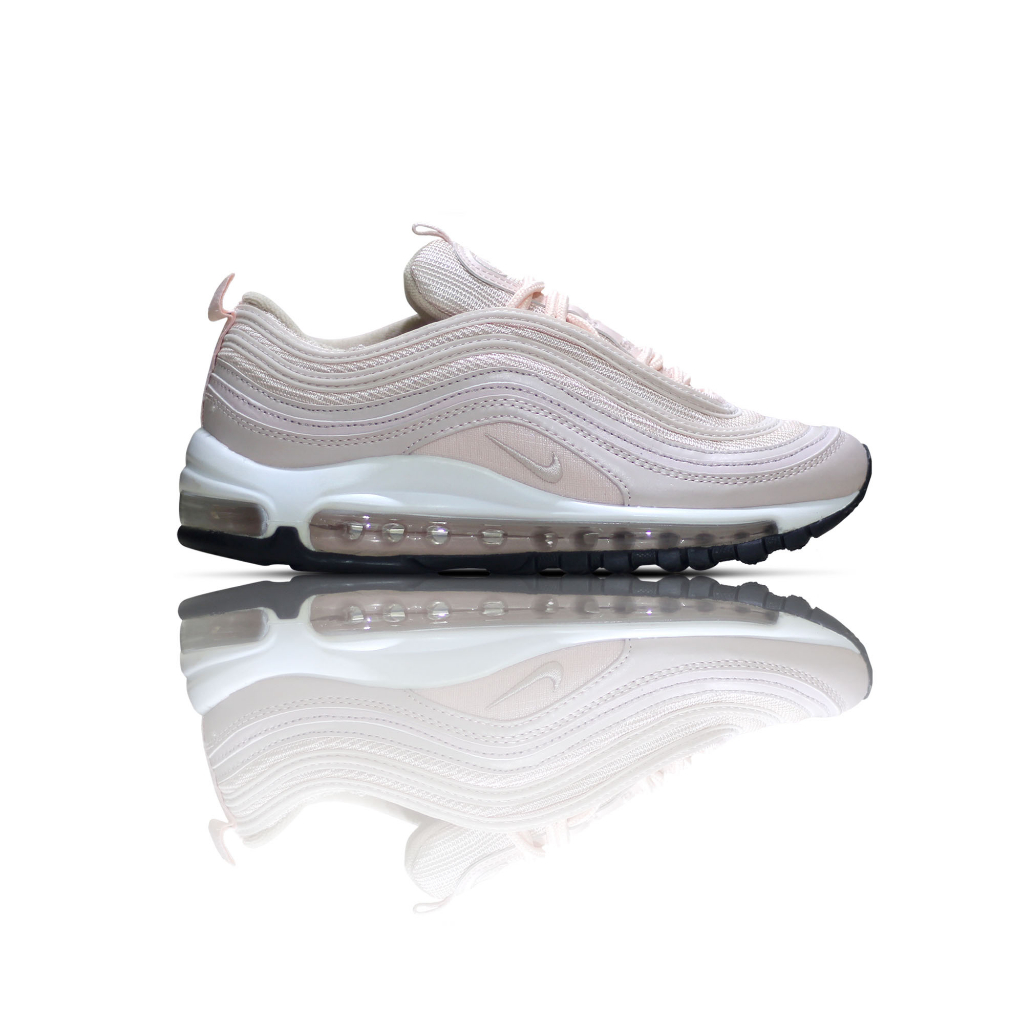 Sepatu Pria Nike Air Max 97 Varian White Full Black Kombinasi Metalic Couple Big Size 36 Sampai 46 Import Premium High Quality