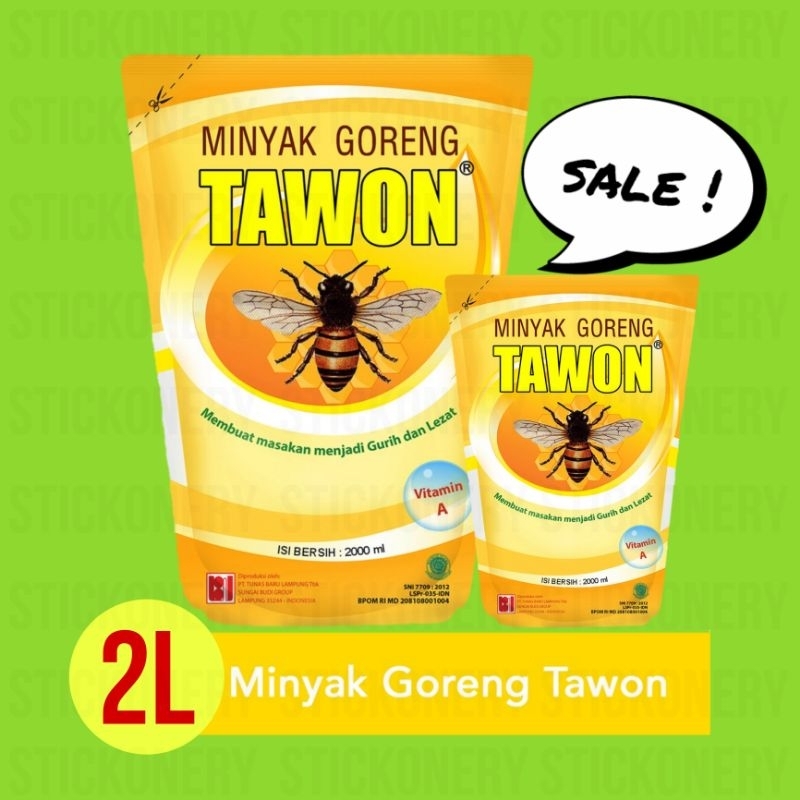 

Minyak Goreng Tawon 2 Liter