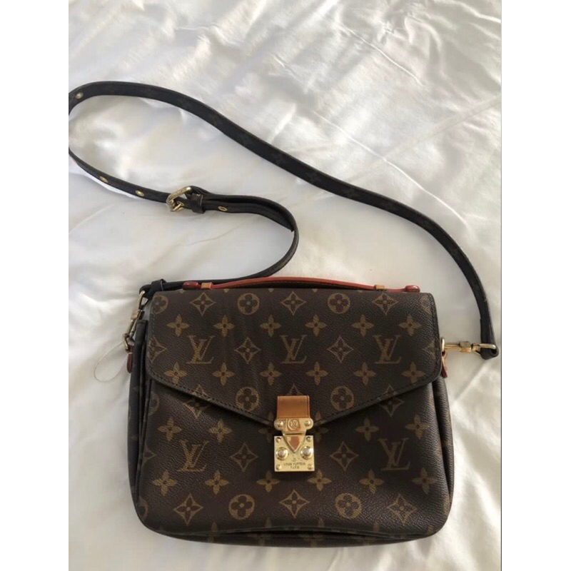 Jual Tas LOUIS VUITTON Metis Reverse Monogram 40880 free BOX - tas lv metis  ada nomor seri