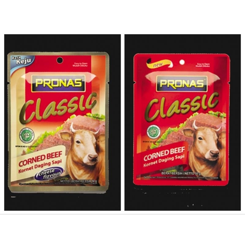 Cornet Sapi PRONAS Kemasan Sachet 50gr / Kornet Sapi / Kornet Sachet