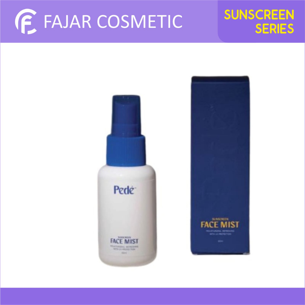 FAJARCOSMETIC - PEDE EVERYDAY SUNSCREEN FACEMIST 60ML