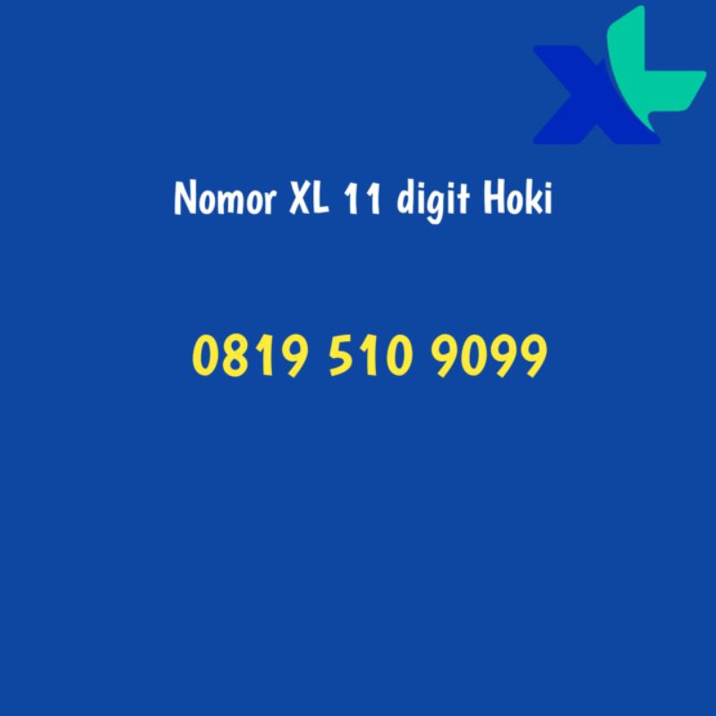 nomor cantik xl 11 digit angka hoki rapi murah