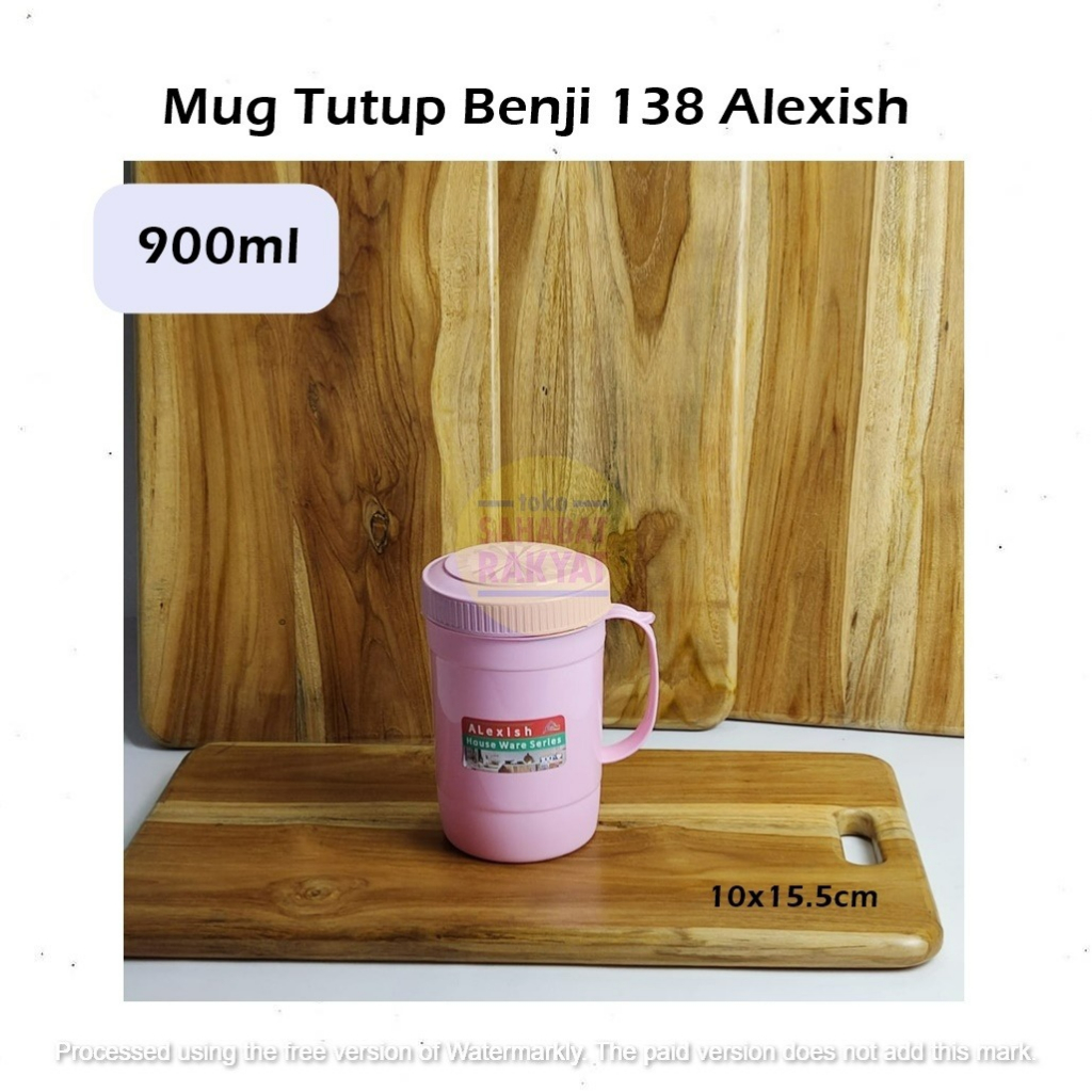 Mug Gelas Tutup Benji 138 Alexish