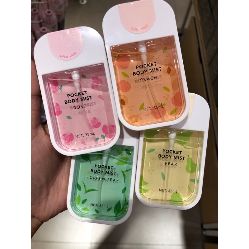 Miniso body mist pocket || body mist pocket