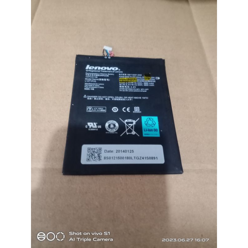 batre tablet lenovo A1000 A3000 original