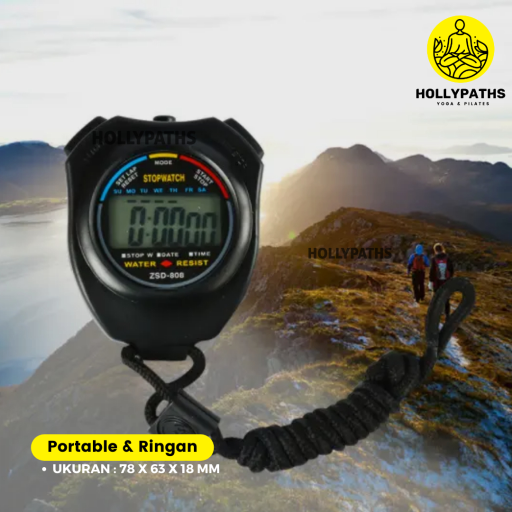 Stopwatch timer digital / Stopwatch Olahraga Waterproof Outdoor / Stopwatch OlahragaTimer Digital