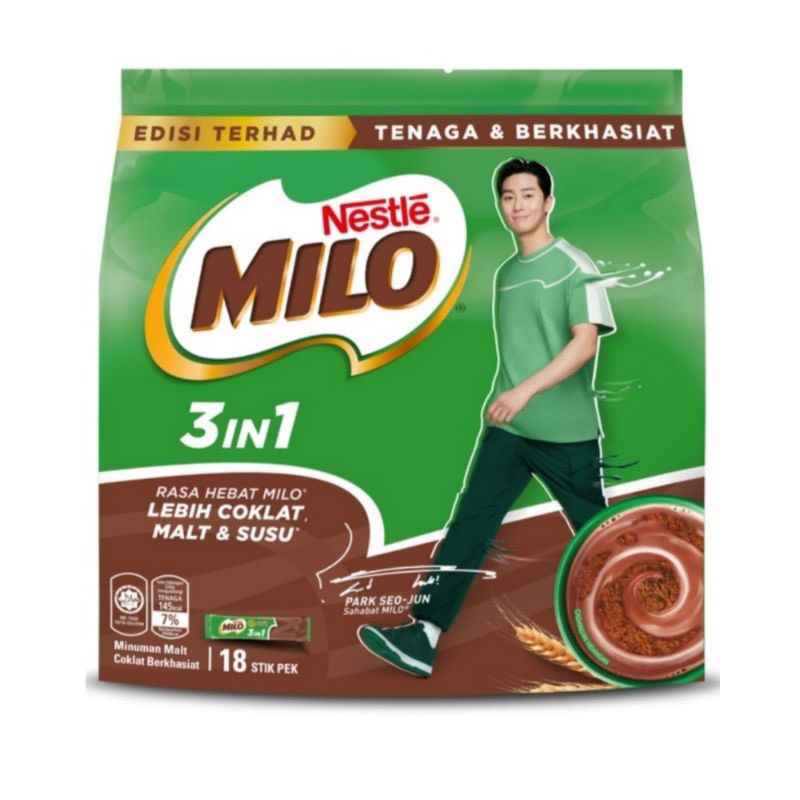 

MILO 3 in 1 Activ-Go KWave Malaysia (18 sachet)