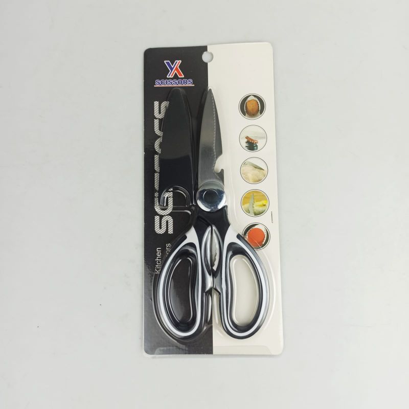

GUNTING DAPUR STAINLESS / GUNTING SERBAGUNA / GUNTING IKAN AYAM DAGING GUNTING SERAT DAGING Tahan tajam