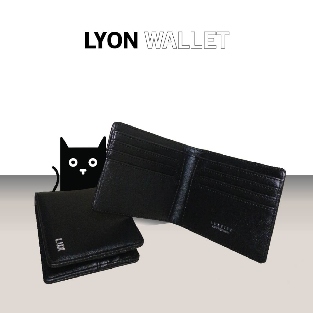 Dompet Kulit Lipat Pria Cowok - Lyon