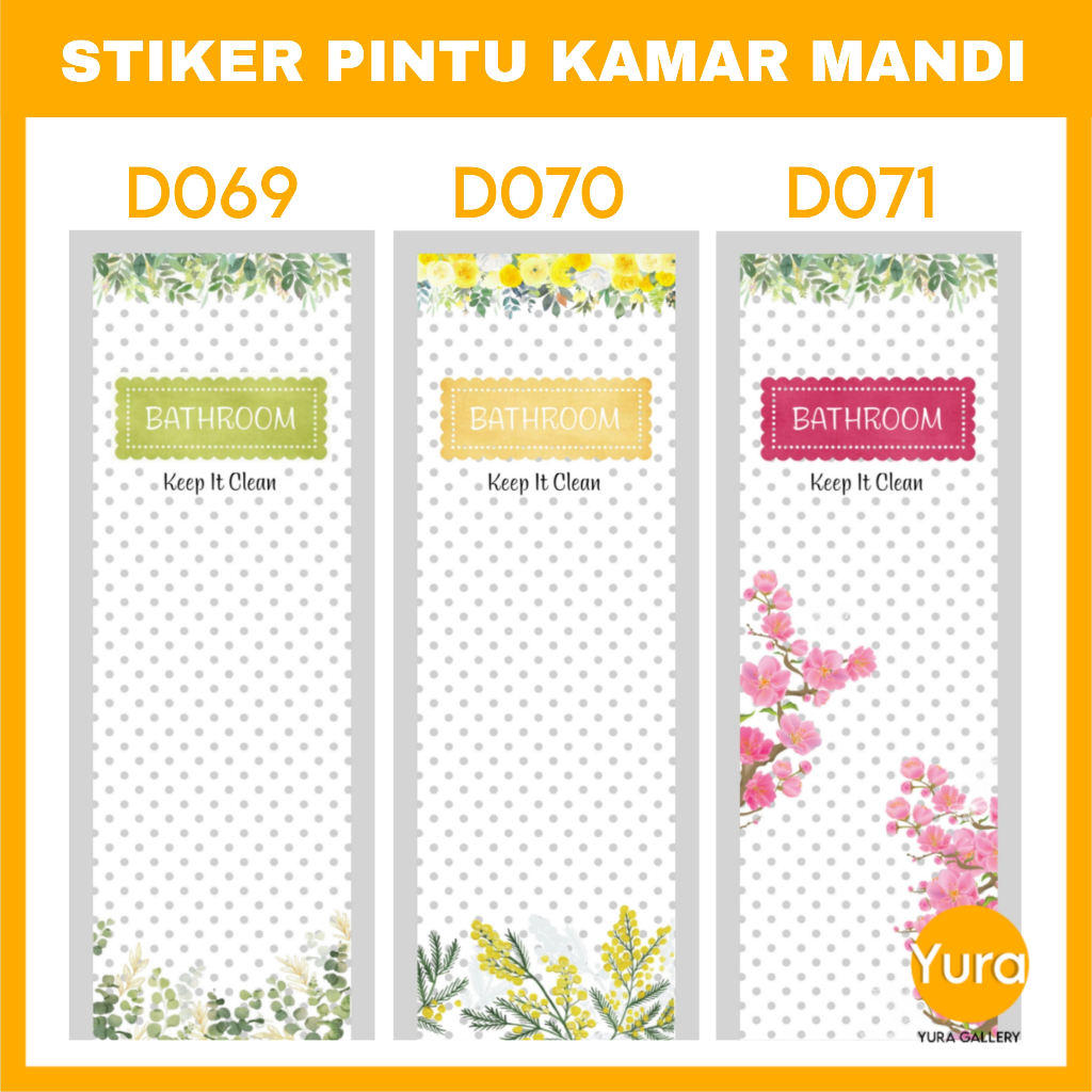 

TERMURAH!!! STIKER PINTU TOILET BISA CUSTOM UNTUK PINTU KAMAR