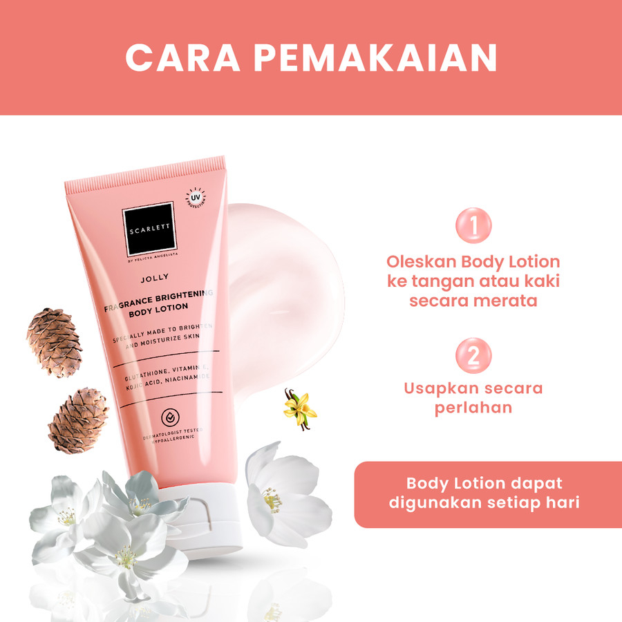 ✨ AKU MURAH ✨ [TUBE] Scarlett Whitening Body Lotion Jolly Tube