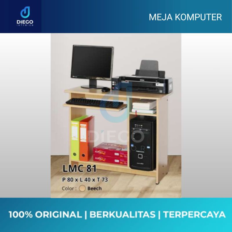 Meja komputer Meja Belajar LMC 81