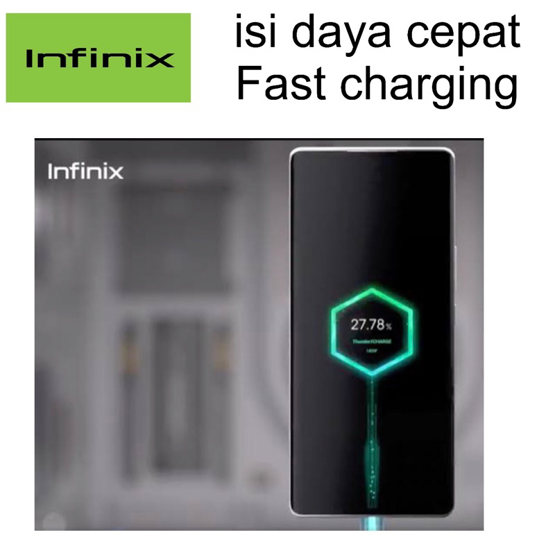 TRAVEL ADAPTOR - CASAN - CHARGER INFINIX 33W FAST CHARGING