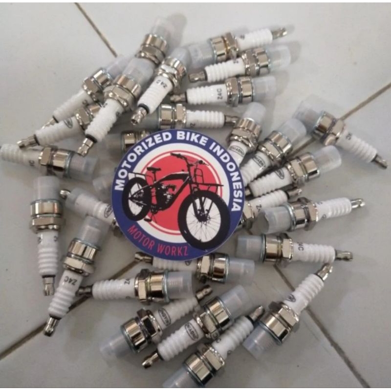 busi gasbike mesin sepeda