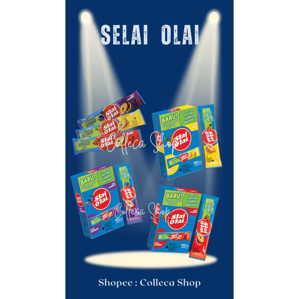 

Slai Olai 32gram (1 pack isi 10pcs)