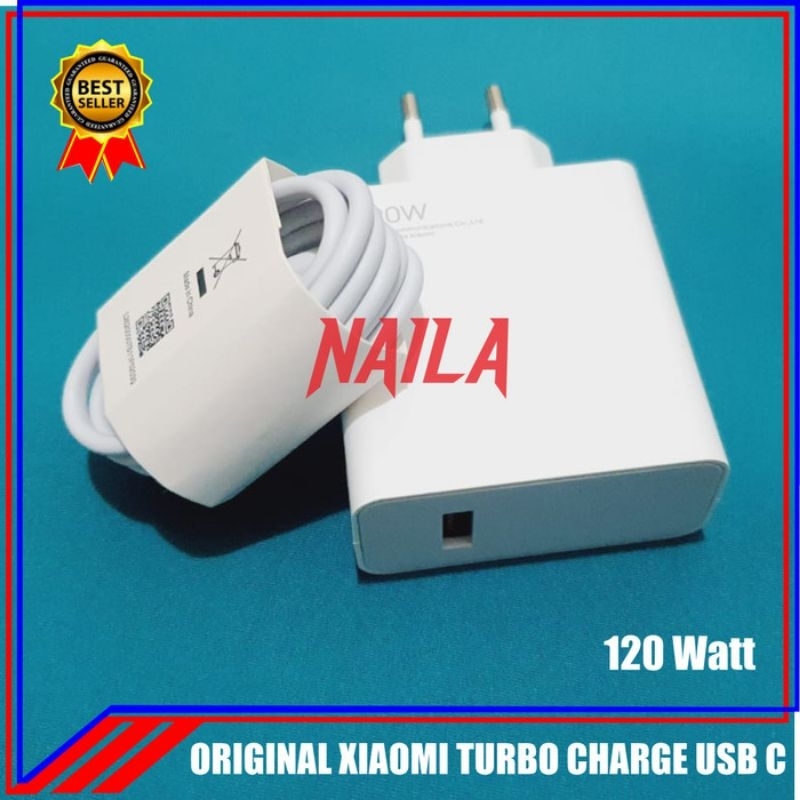 Charger Xiaomi Original Xiaomi 120W Turbo Charger Ori 100% Type C