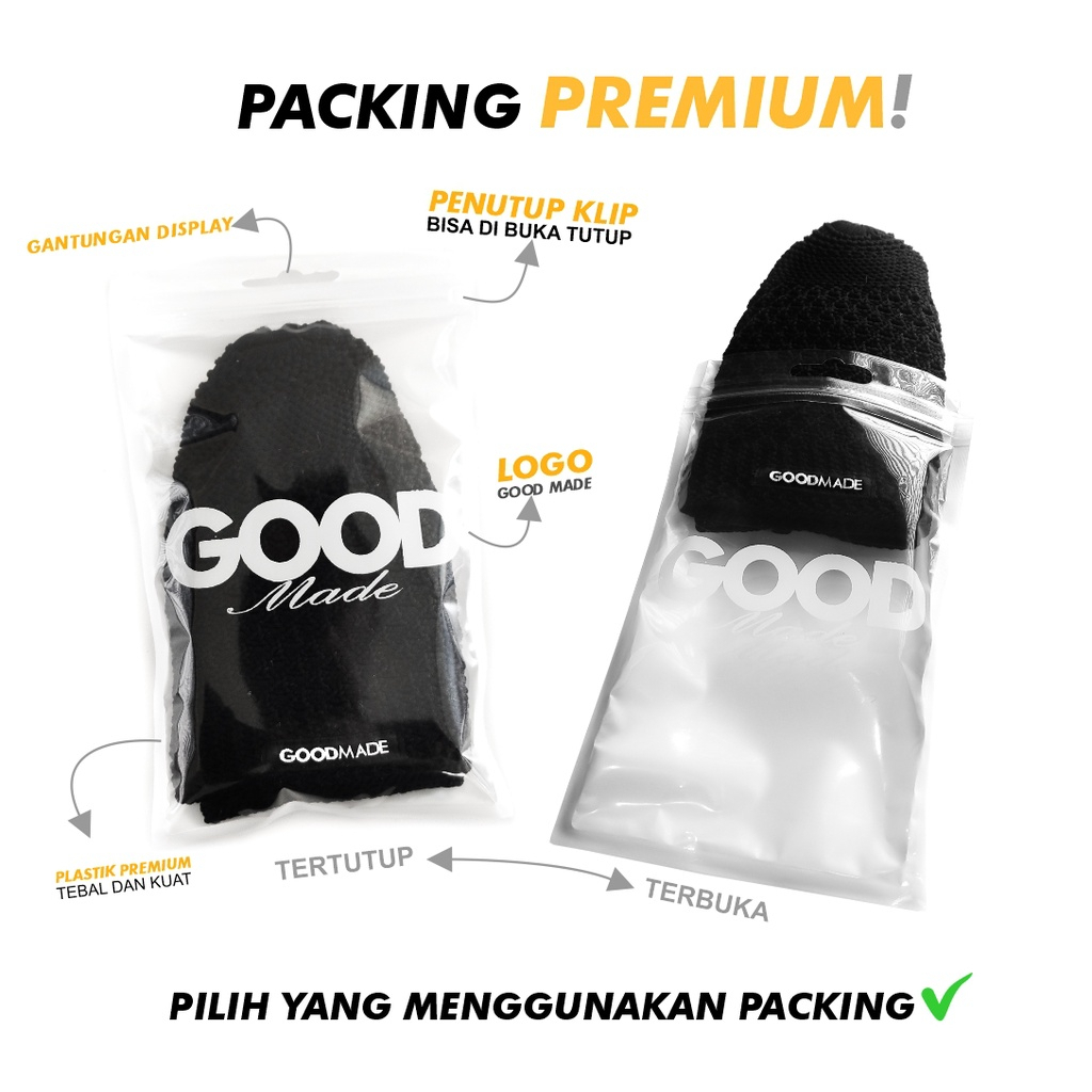 GOOD MADE - Peci Anak Rajut Polos | Peci Rajut Anak Sahaleh | COD