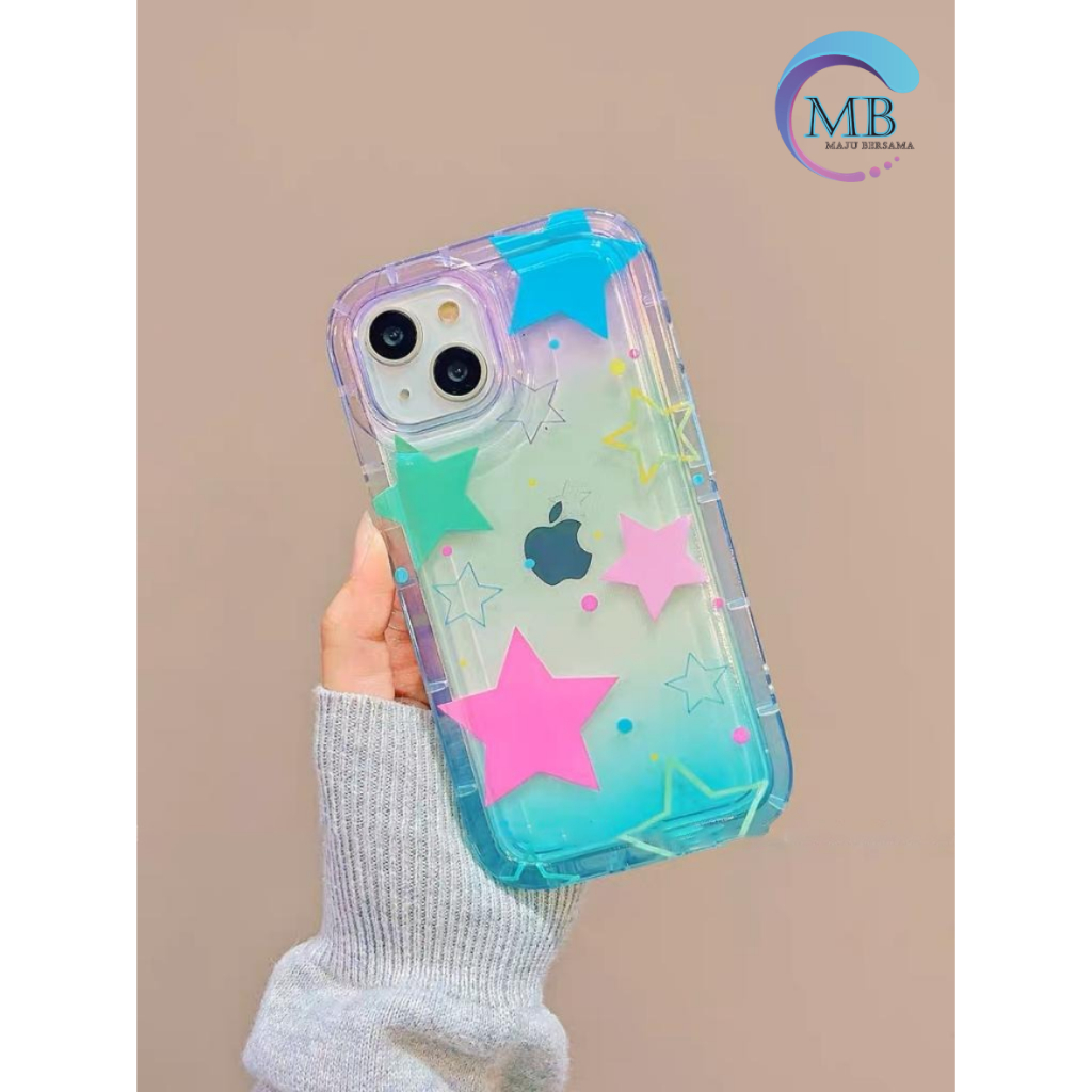 SS835 SOFTCASE SILIKON SHOCKPROOF AIR BAG STAR COLORFULL FOR OPPO A3S A5 A1K A5S A7 A12 F9 A11K A15 A15S A16 A16S A54S A16K A16E A17 A17K A31 A8 A5 A9 A37 NEO 9 A52 A92 A72 A53 A32 A33 A53S A54 A55 A57 A39 A57 A77S TA8229
