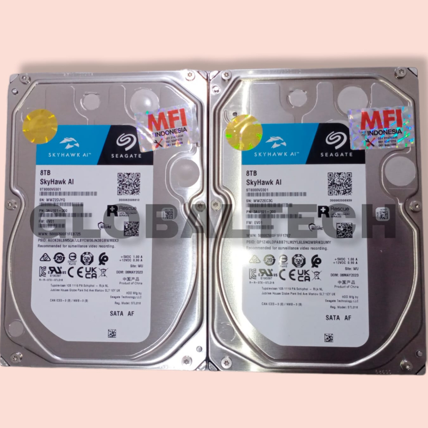 HARDDISK 8TB MFI SKYHAWK GARANSI RESMI