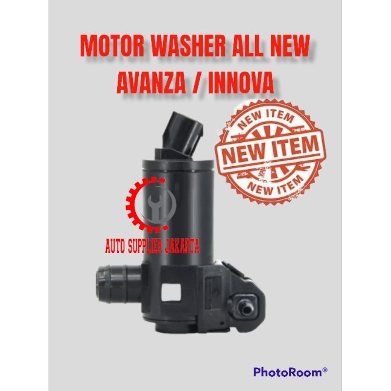MOTOR POMPA WASHER WIPER DEPAN AVANZA ALL NEW / INNOVA
