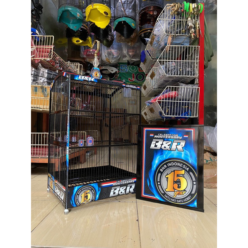 SANGKAR KANDANG KOTAK BNR 15TH NEW DECAL NO 2