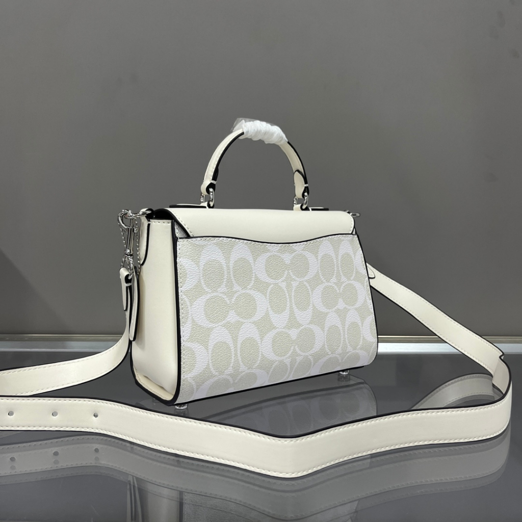 Coach original CJ614 Morgan Tophandle handbag shoulder bag messenger bag Messenger bag  614  ycb
