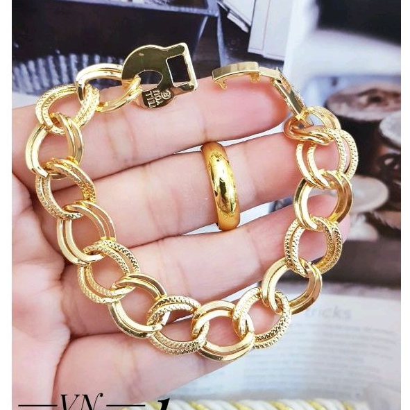 Gelang Cincin Xuping Polos Gold 268