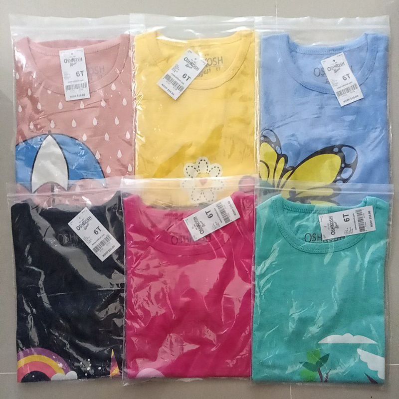 Kaos Anak Perempuan 6-14