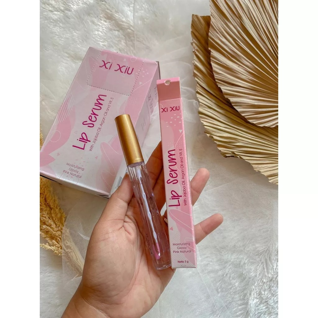 XI XIU Lip Serum - Moisturizing Glossy Pink Natural | XiXiu Lip Serum