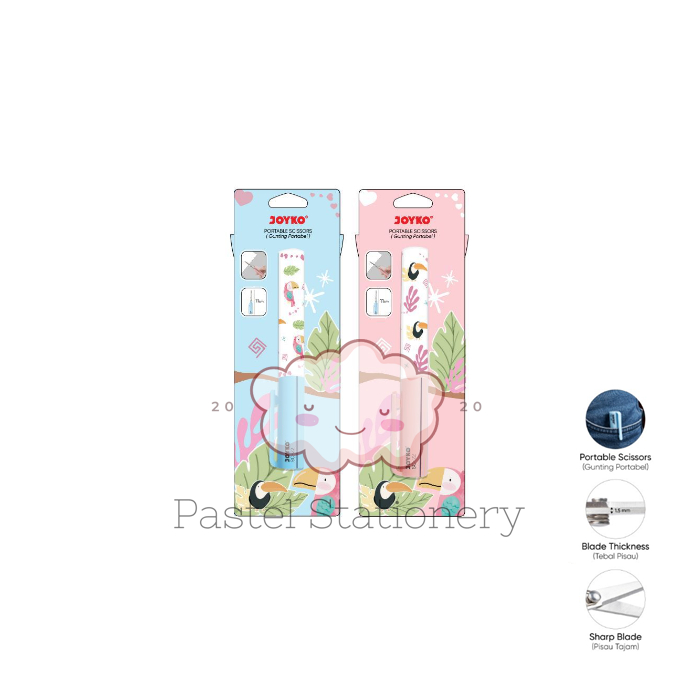 

Gunting Kecil Masuk Saku Portable Pocket Scissors Joyko SC-22