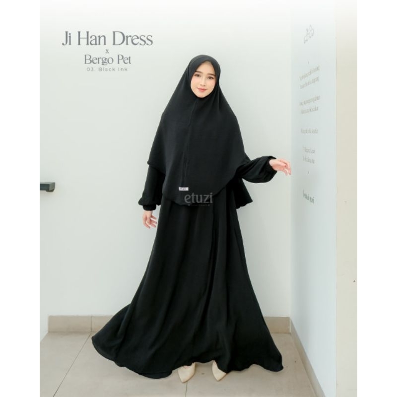Gamis Crincle  Airflow Ji Han Dress By Etuzi