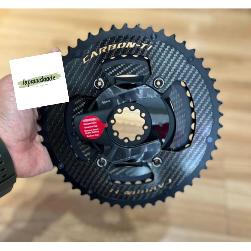 Chainring Crank Carbon TI BCD 107x4 for Sram AXS - Variant