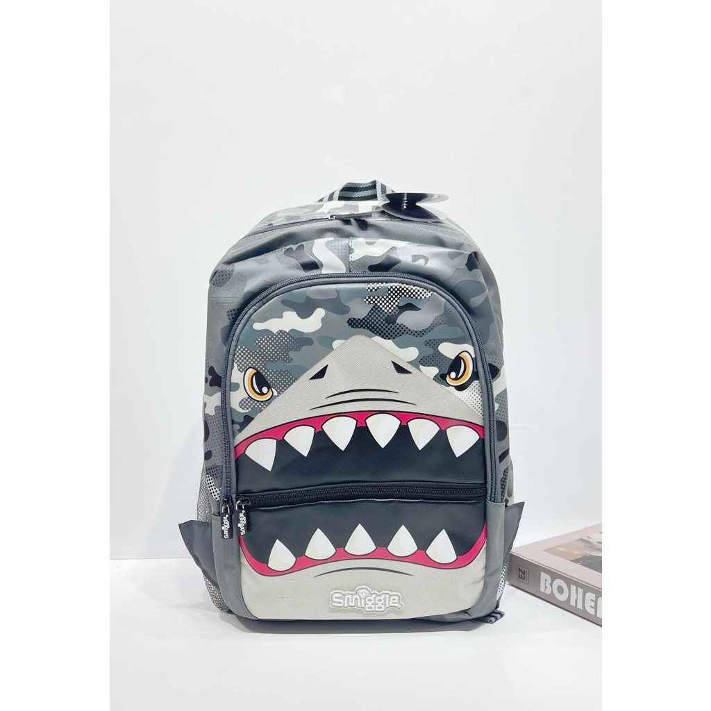 Tas Ransel Anak Smigg-le Shark Budz Classic Backpack  SGL - 10003#