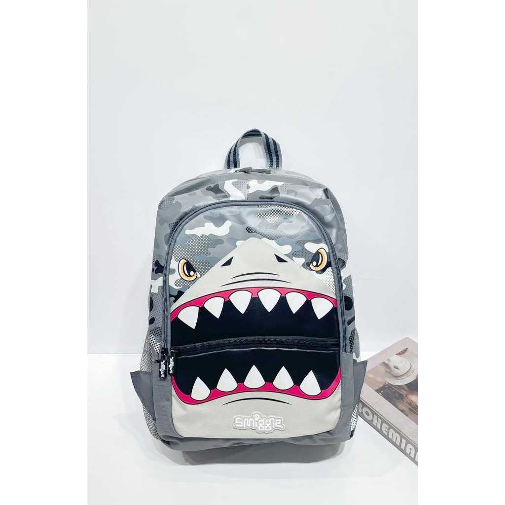 Tas Ransel Anak Smigg-le Shark Budz Classic Backpack  SGL - 10003#