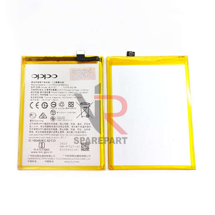 BATERAI OPPO A5 2020 / A9 2020 / BLP727/ BLP729 BATRE BATTERY