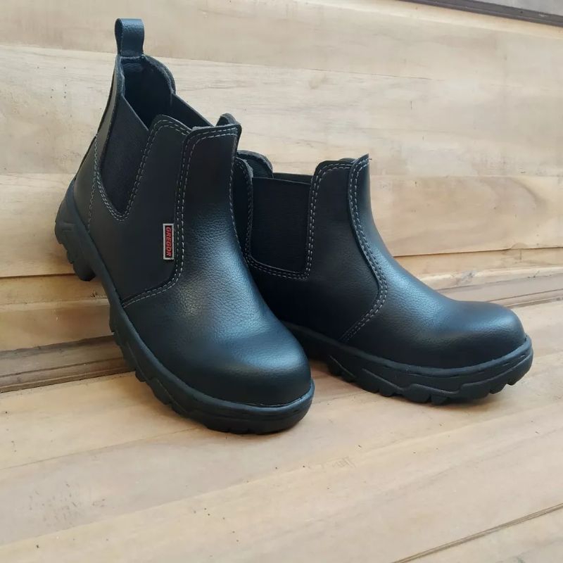 sepatu safety kings boots tinggi, sepatu safety kerja proyek, sepatu safety pria